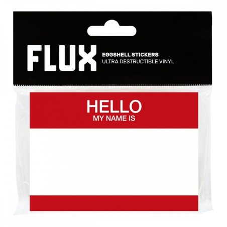 FLUX Eggshell Stickers