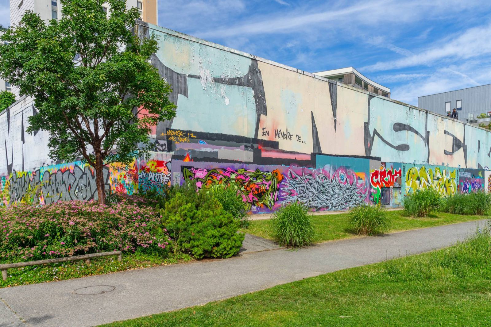 Le terrain graffiti des Cornouailles à Ivry-sur-Seine