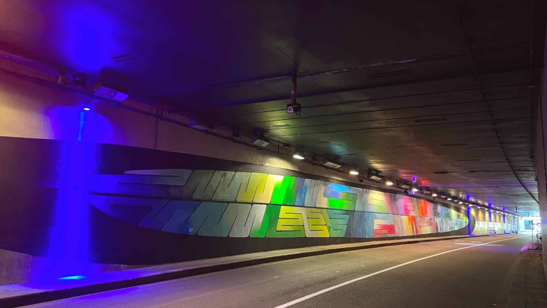 Le tunnel des Tuileries à Paris, spot de graffiti